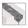 Printed Zebra Print Table Runner